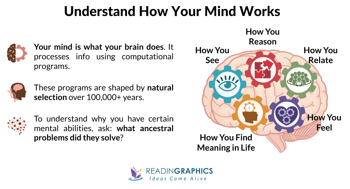 How the Mind Works summary - The mental modules and sub-systems of your brain