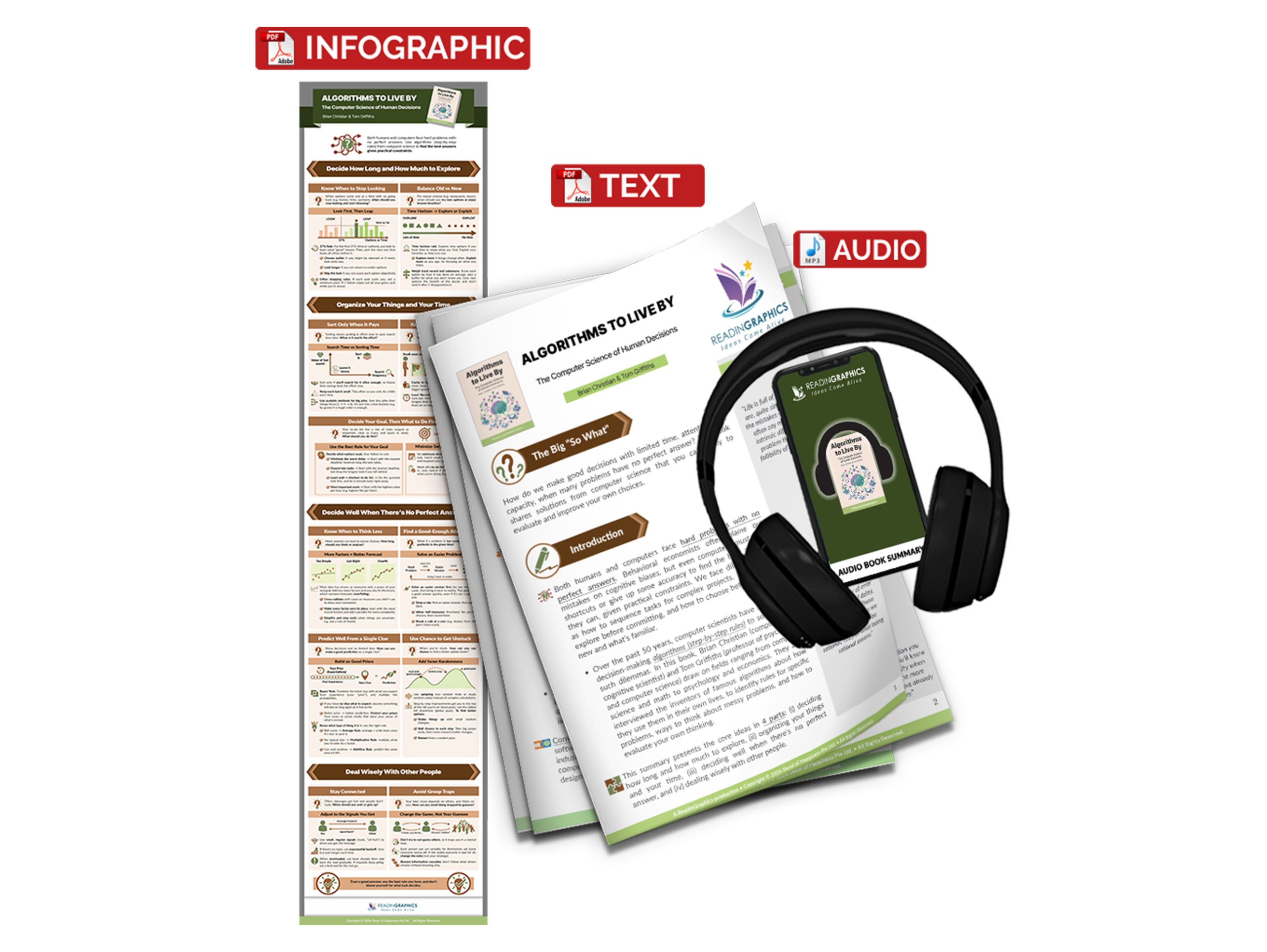 Algorithms to Live By summary - Book Summary Bundle